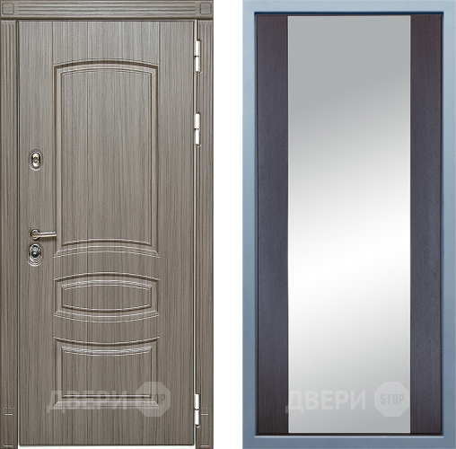 Входная металлическая Дверь Дива МД-42 Д-15 Зеркало Венге в Электроуглях