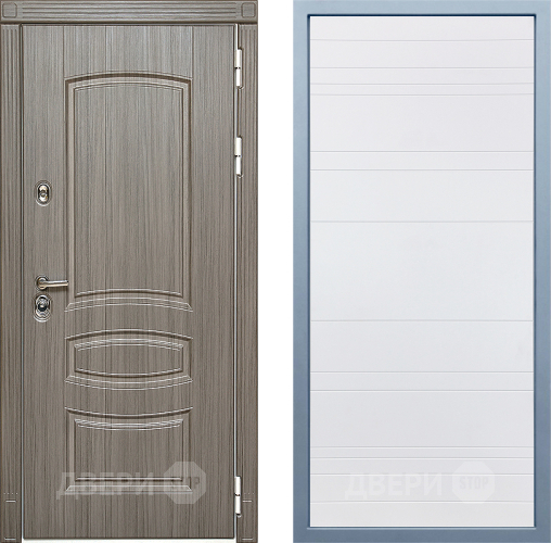 Дверь Дива МД-42 Д-5 Белый в Электроуглях