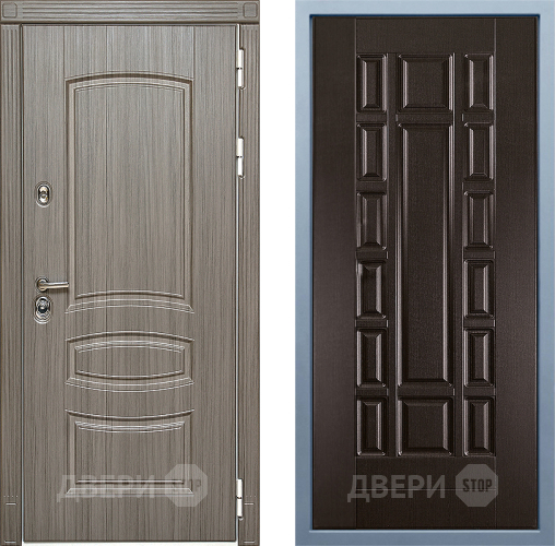 Входная металлическая Дверь Дива МД-42 М-2 Венге в Электроуглях