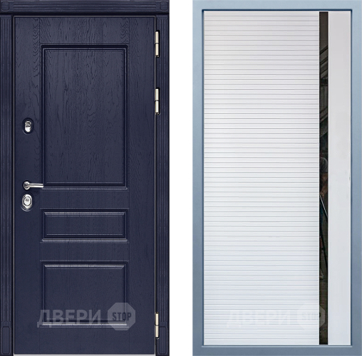 Входная металлическая Дверь Дива МД-45 МХ-45 Белый матовый в Электроуглях