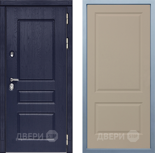 Входная металлическая Дверь Дива МД-45 Д-7 Шампань в Электроуглях