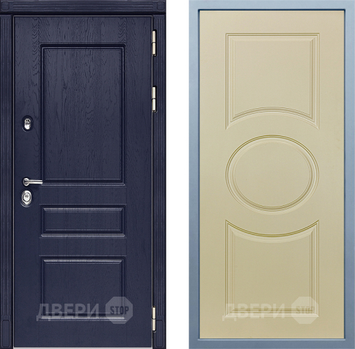 Входная металлическая Дверь Дива МД-45 Д-8 Шампань в Электроуглях