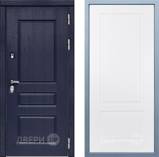 Входная металлическая Дверь Дива МД-45 Н-7 Белый в Электроуглях