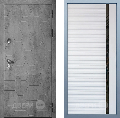 Входная металлическая Дверь Дива МД-51 МХ-45 Белый матовый в Электроуглях