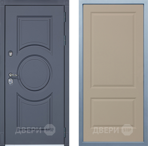 Входная металлическая Дверь Дива МХ-30 STR Д-7 Шампань в Электроуглях