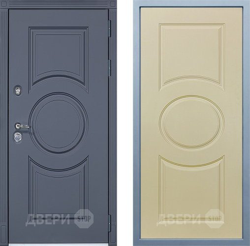 Входная металлическая Дверь Дива МХ-30 STR Д-8 Шампань в Электроуглях