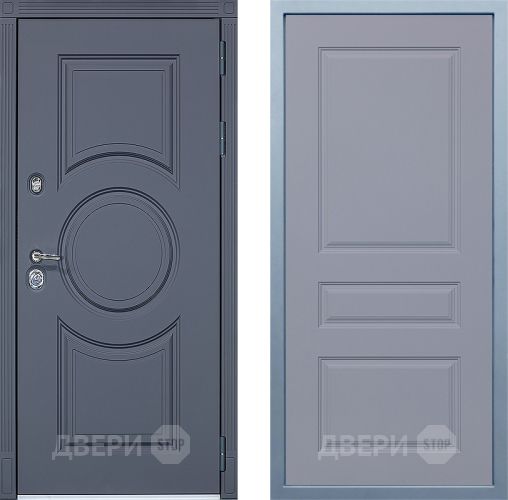 Входная металлическая Дверь Дива МХ-30 STR Д-13 Силк Маус в Электроуглях