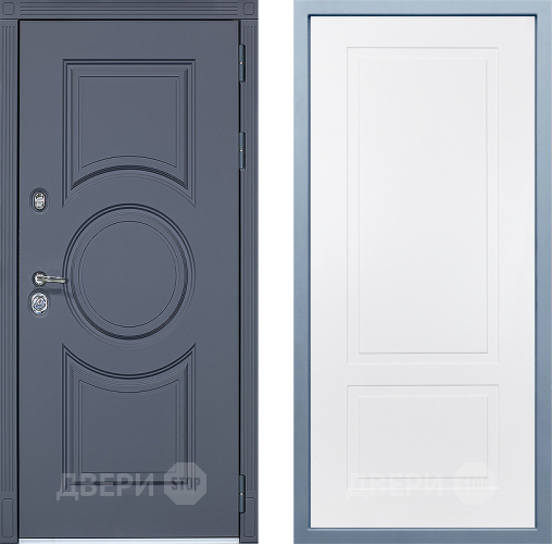 Дверь Дива МХ-30 STR Н-7 Белый в Электроуглях