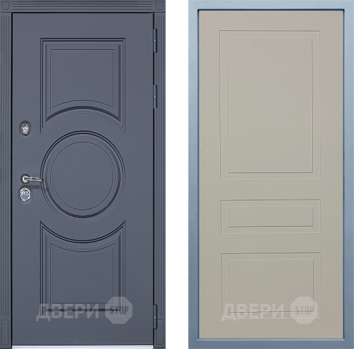 Входная металлическая Дверь Дива МХ-30 STR Н-7 Шампань в Электроуглях