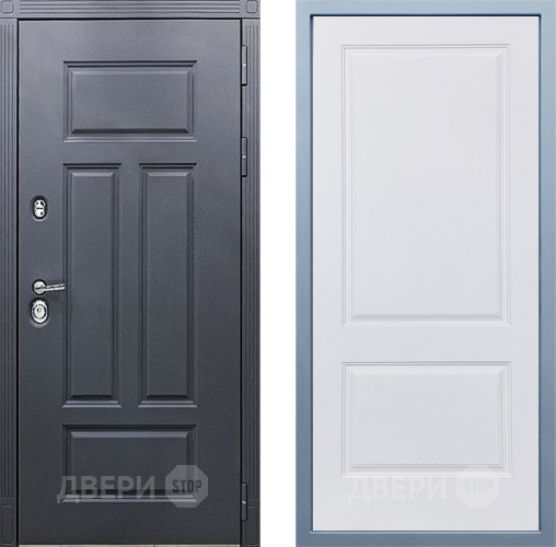 Входная металлическая Дверь Дива МХ-29 STR Д-7 Белый в Электроуглях