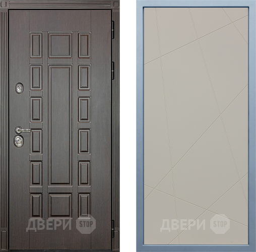 Входная металлическая Дверь Дива МХ-53 STR Д-11 Шампань в Электроуглях