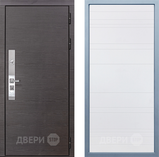 Входная металлическая Дверь Дива МХ-39 STR Д-5 Белый в Электроуглях