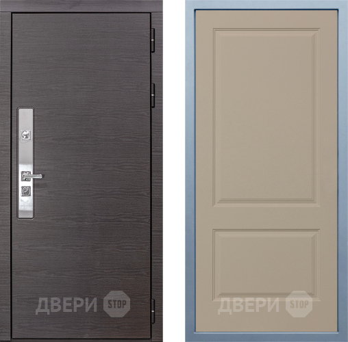 Входная металлическая Дверь Дива МХ-39 STR Д-7 Шампань в Электроуглях
