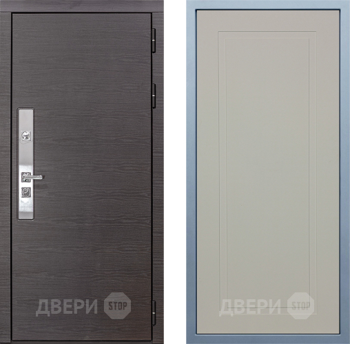 Входная металлическая Дверь Дива МХ-39 STR Н-10 Шампань в Электроуглях