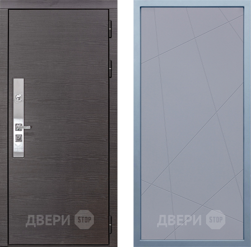 Входная металлическая Дверь Дива МХ-39 STR Д-11 Силк Маус в Электроуглях