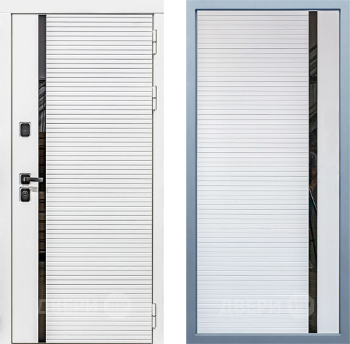 Входная металлическая Дверь Дива МХ-45 Белая STR МХ-45 Белый матовый в Электроуглях