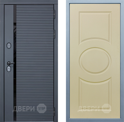 Входная металлическая Дверь Дива МХ-45 STR Д-8 Шампань в Электроуглях
