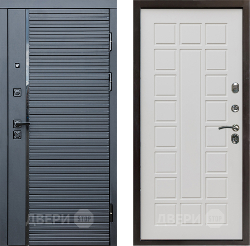 Входная металлическая Дверь Престиж Черная Линия Престиж Бежевый мат в Электроуглях