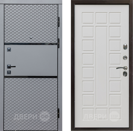 Входная металлическая Дверь Престиж Ромб Престиж Бежевый мат в Электроуглях