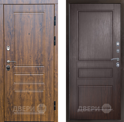 Входная металлическая Дверь Престиж Классика Дуб Классика Венге в Электроуглях
