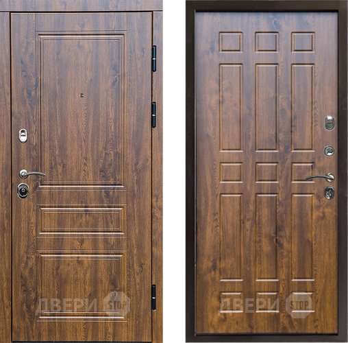 Входная металлическая Дверь Престиж Классика Дуб Спарта Дуб в Электроуглях