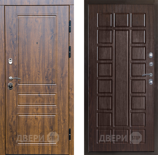 Входная металлическая Дверь Престиж Классика Дуб Престиж Венге в Электроуглях