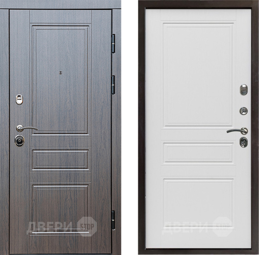 Входная металлическая Дверь Престиж Классика Венге Классика Лиственница белая в Электроуглях