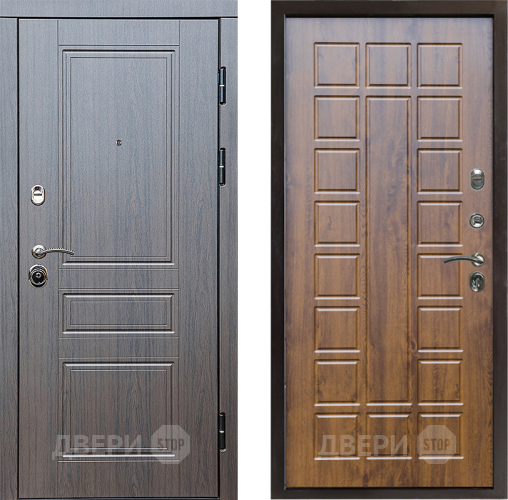 Входная металлическая Дверь Престиж Классика Венге Престиж Дуб в Электроуглях