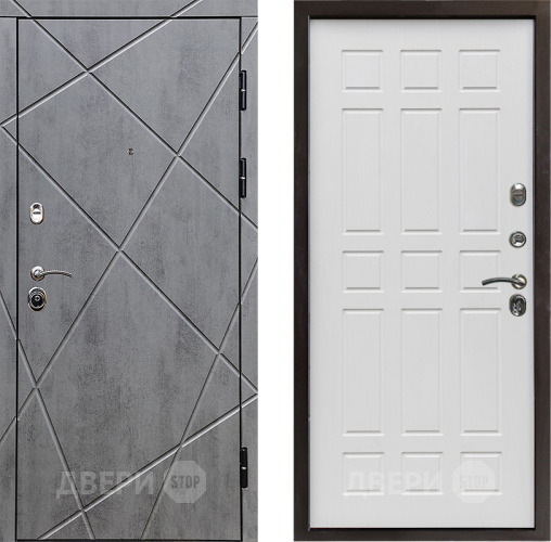 Дверь Престиж Лучи Спарта Белое дерево в Электроуглях