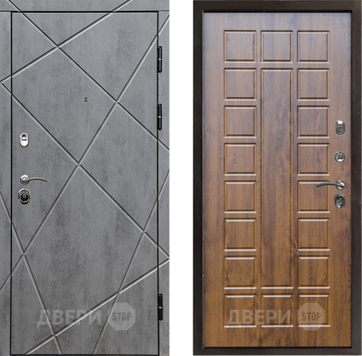 Входная металлическая Дверь Престиж Лучи Престиж Дуб в Электроуглях