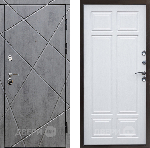 Входная металлическая Дверь Престиж Лучи Премиум Лиственница белая в Электроуглях