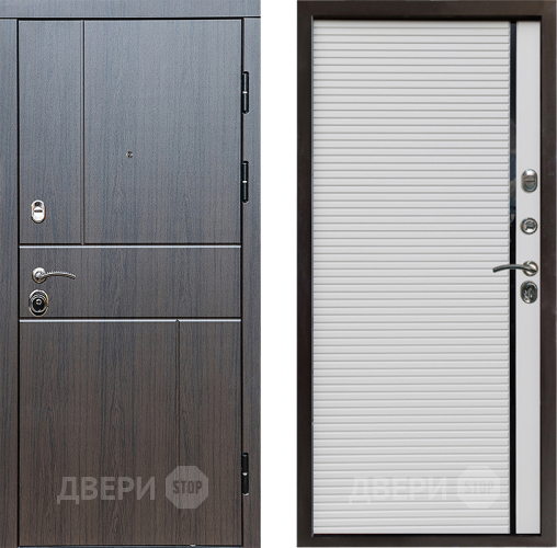 Входная металлическая Дверь Престиж Горизонт Венге Porte Белый в Электроуглях