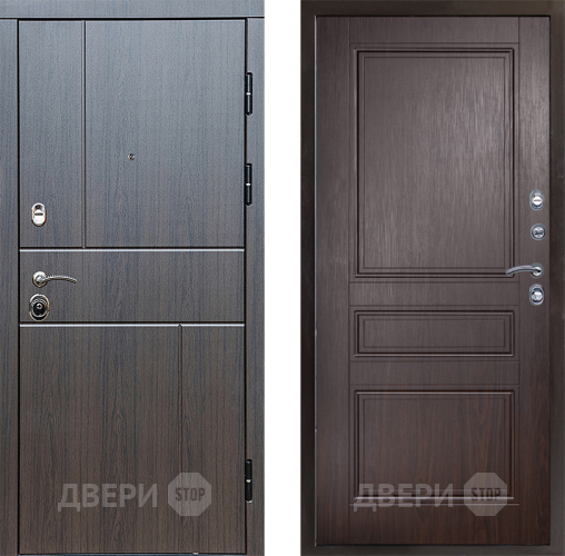 Входная металлическая Дверь Престиж Горизонт Венге Классика Венге в Электроуглях