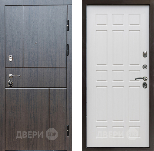 Входная металлическая Дверь Престиж Горизонт Венге Спарта Лиственница белая в Электроуглях