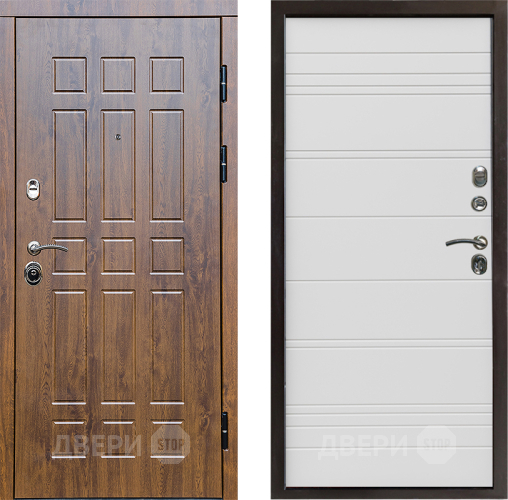 Входная металлическая Дверь Престиж Стандарт Line Белый в Электроуглях