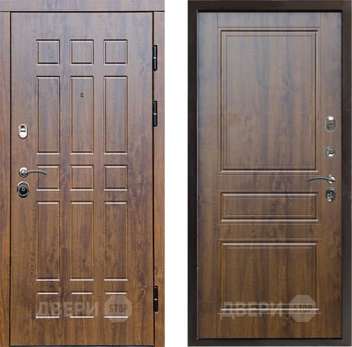 Входная металлическая Дверь Престиж Стандарт Классика Дуб в Электроуглях
