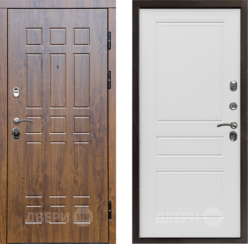 Входная металлическая Дверь Престиж Стандарт Классика Лиственница белая в Электроуглях