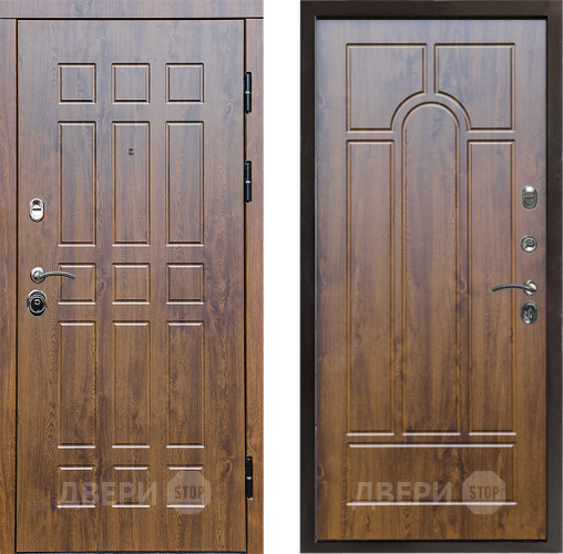 Входная металлическая Дверь Престиж Стандарт Арка Дуб в Электроуглях