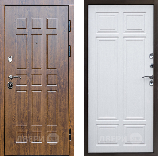 Входная металлическая Дверь Престиж Стандарт Премиум Лиственница белая в Электроуглях