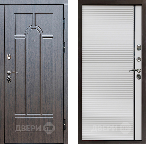 Входная металлическая Дверь Престиж Арка Porte Белый в Электроуглях