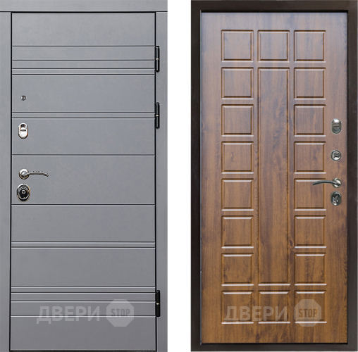 Входная металлическая Дверь Престиж Линия Грэй Престиж Дуб в Электроуглях