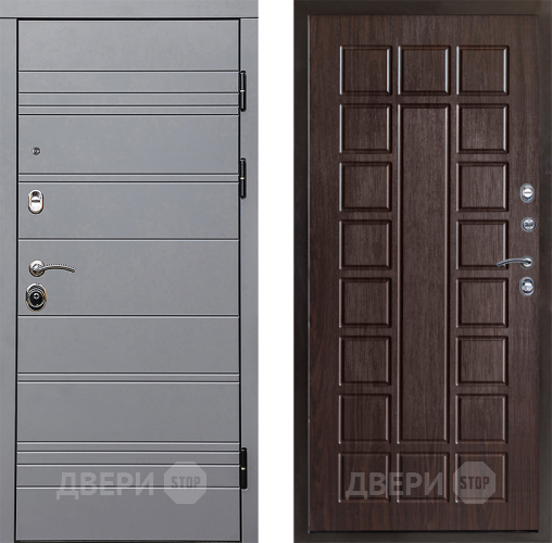 Входная металлическая Дверь Престиж Линия Грэй Престиж Венге в Электроуглях