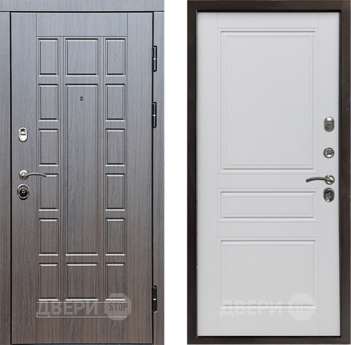 Входная металлическая Дверь Престиж Престиж Классика Белый матовый в Электроуглях