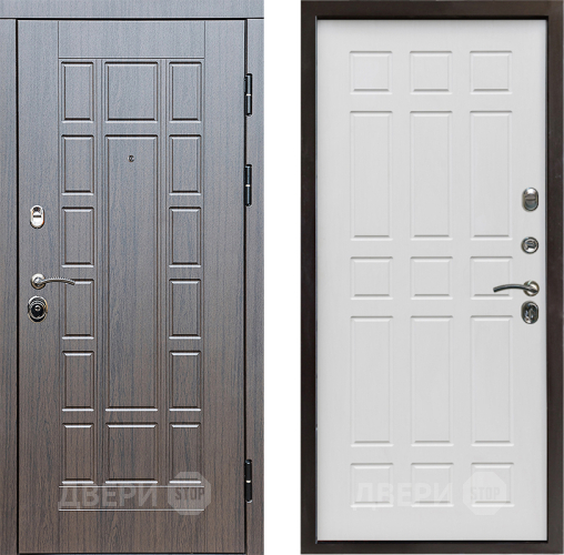 Входная металлическая Дверь Престиж Престиж Спарта Белое дерево в Электроуглях