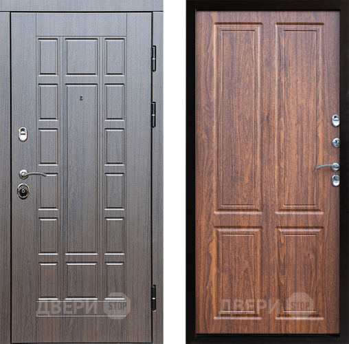 Входная металлическая Дверь Престиж Престиж Премиум Орех светлый в Электроуглях