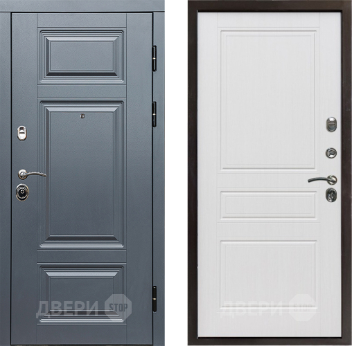 Входная металлическая Дверь Престиж Премиум Классика Белое дерево в Электроуглях