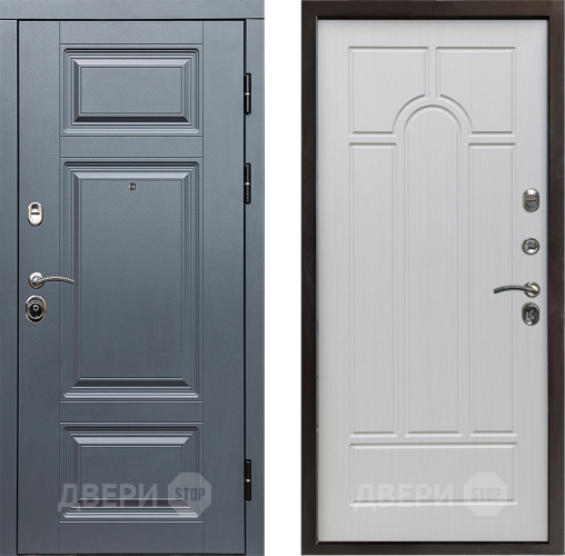 Входная металлическая Дверь Престиж Премиум Арка Лиственница белая в Электроуглях