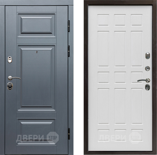 Входная металлическая Дверь Престиж Премиум Спарта Белое дерево в Электроуглях