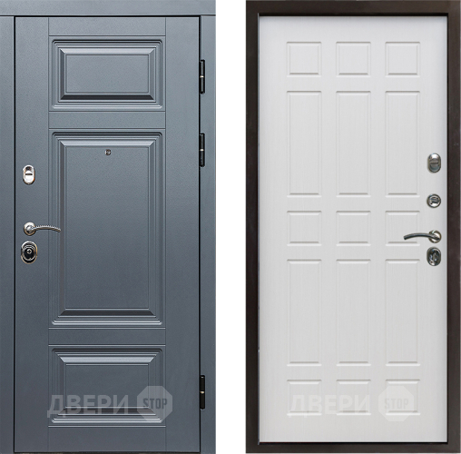 Входная металлическая Дверь Престиж Премиум Спарта Лиственница белая в Электроуглях