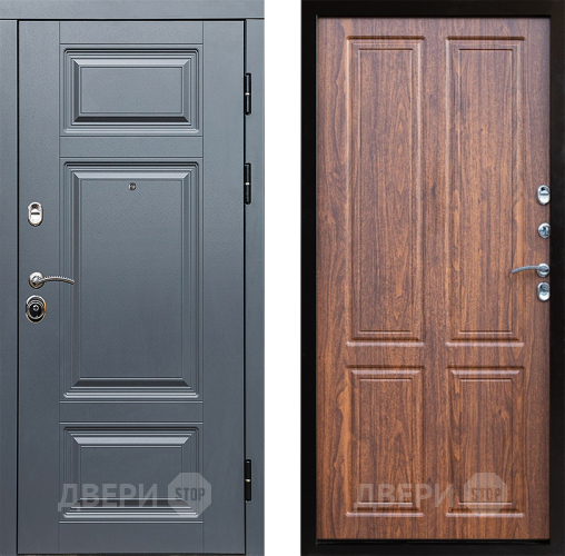 Входная металлическая Дверь Престиж Премиум Премиум Орех светлый в Электроуглях